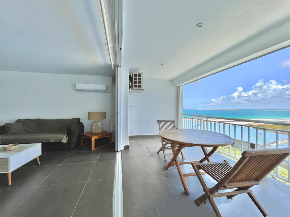 Top Floor Unit 520 Ft2 - 48 M2 With Stunning Dominant View On Ocean, St Barth, Orient Bay Lägenhet Cul de Sac Exteriör bild