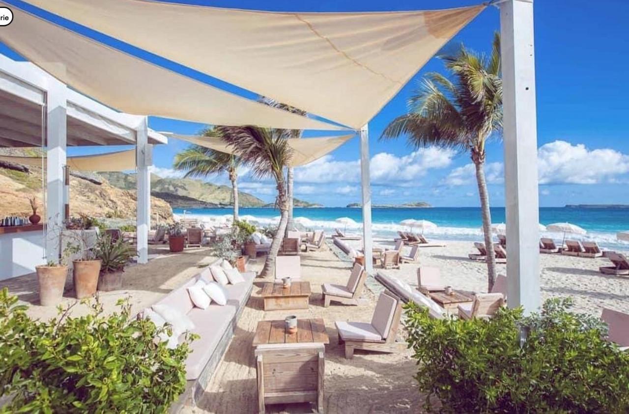 Top Floor Unit 520 Ft2 - 48 M2 With Stunning Dominant View On Ocean, St Barth, Orient Bay Cul de Sac Exteriör bild