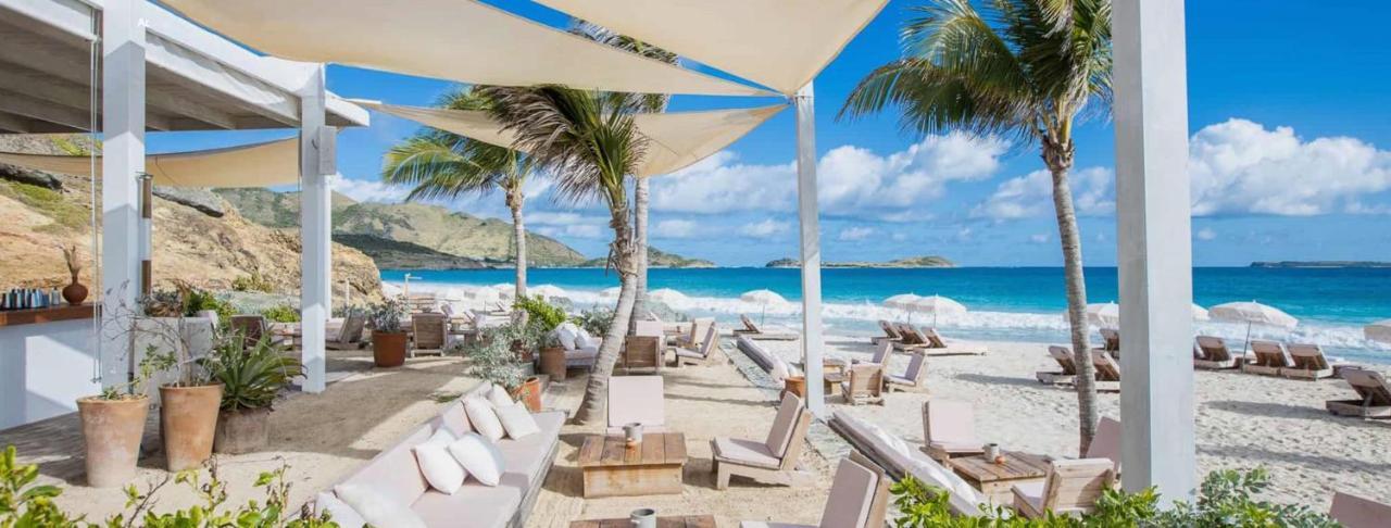 Top Floor Unit 520 Ft2 - 48 M2 With Stunning Dominant View On Ocean, St Barth, Orient Bay Cul de Sac Exteriör bild