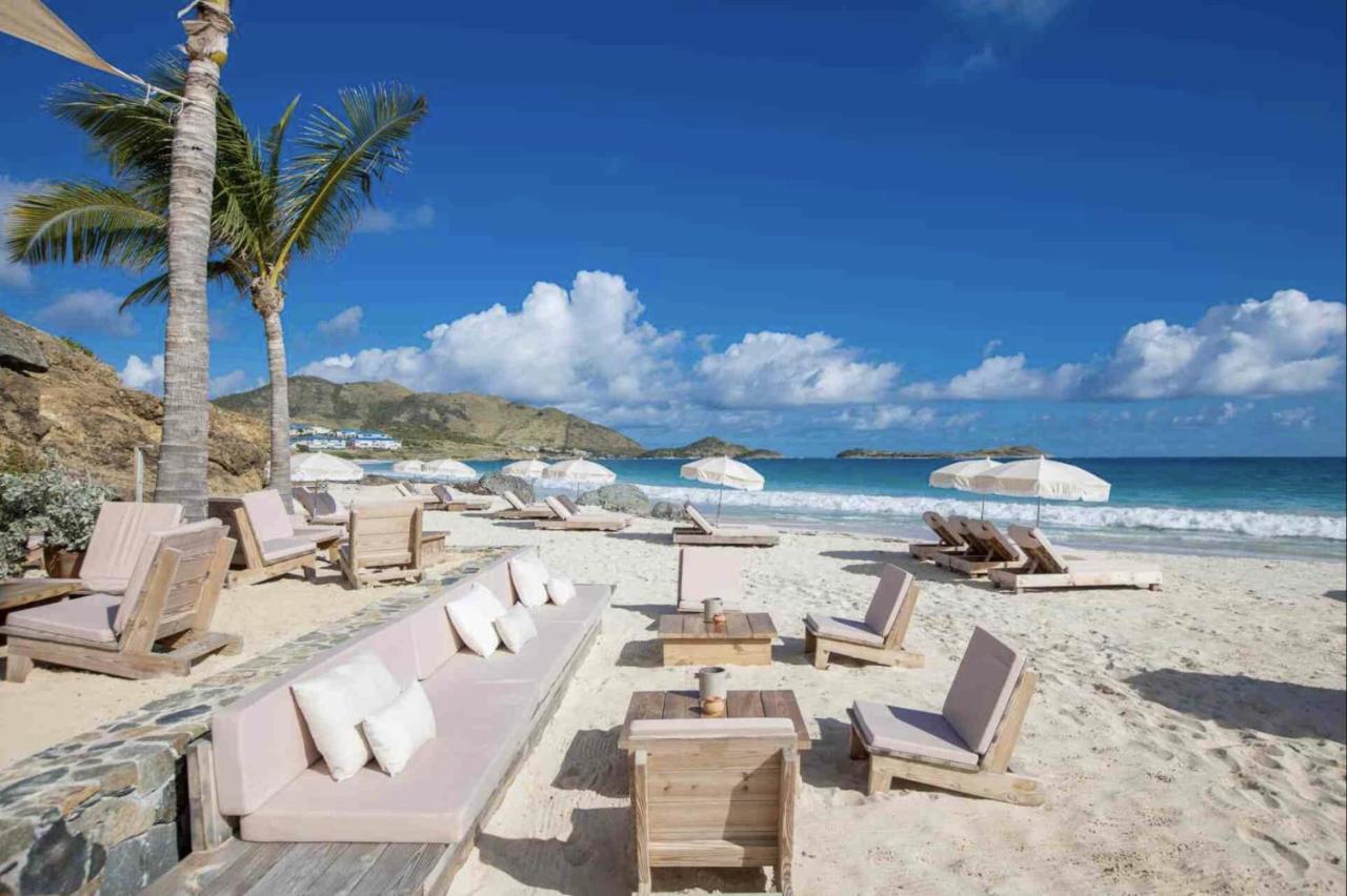 Top Floor Unit 520 Ft2 - 48 M2 With Stunning Dominant View On Ocean, St Barth, Orient Bay Cul de Sac Exteriör bild