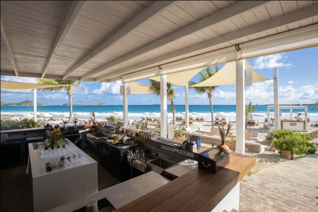 Top Floor Unit 520 Ft2 - 48 M2 With Stunning Dominant View On Ocean, St Barth, Orient Bay Cul de Sac Exteriör bild