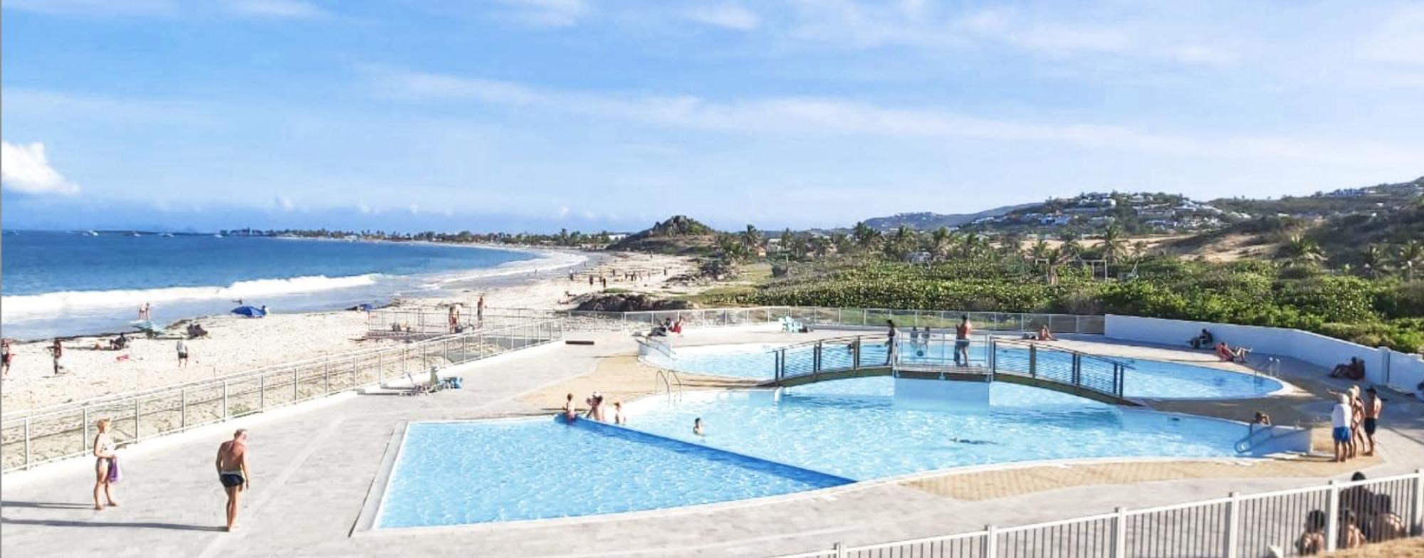Top Floor Unit 520 Ft2 - 48 M2 With Stunning Dominant View On Ocean, St Barth, Orient Bay Cul de Sac Exteriör bild