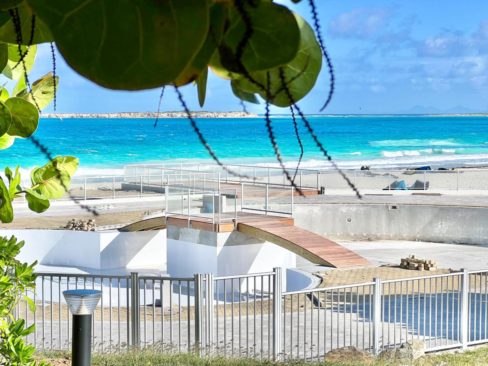 Top Floor Unit 520 Ft2 - 48 M2 With Stunning Dominant View On Ocean, St Barth, Orient Bay Cul de Sac Exteriör bild